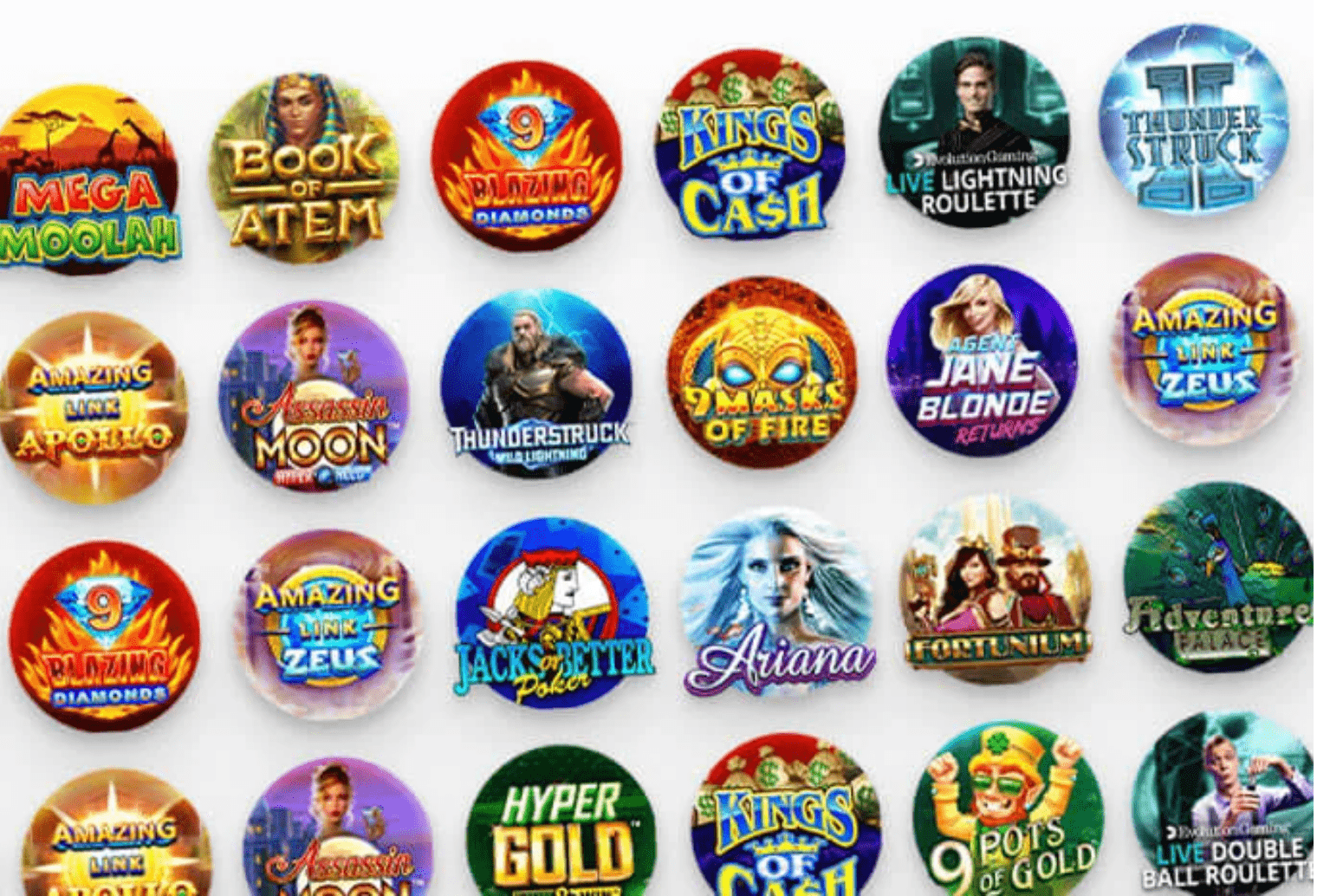 Ruby Fortune Casino Games