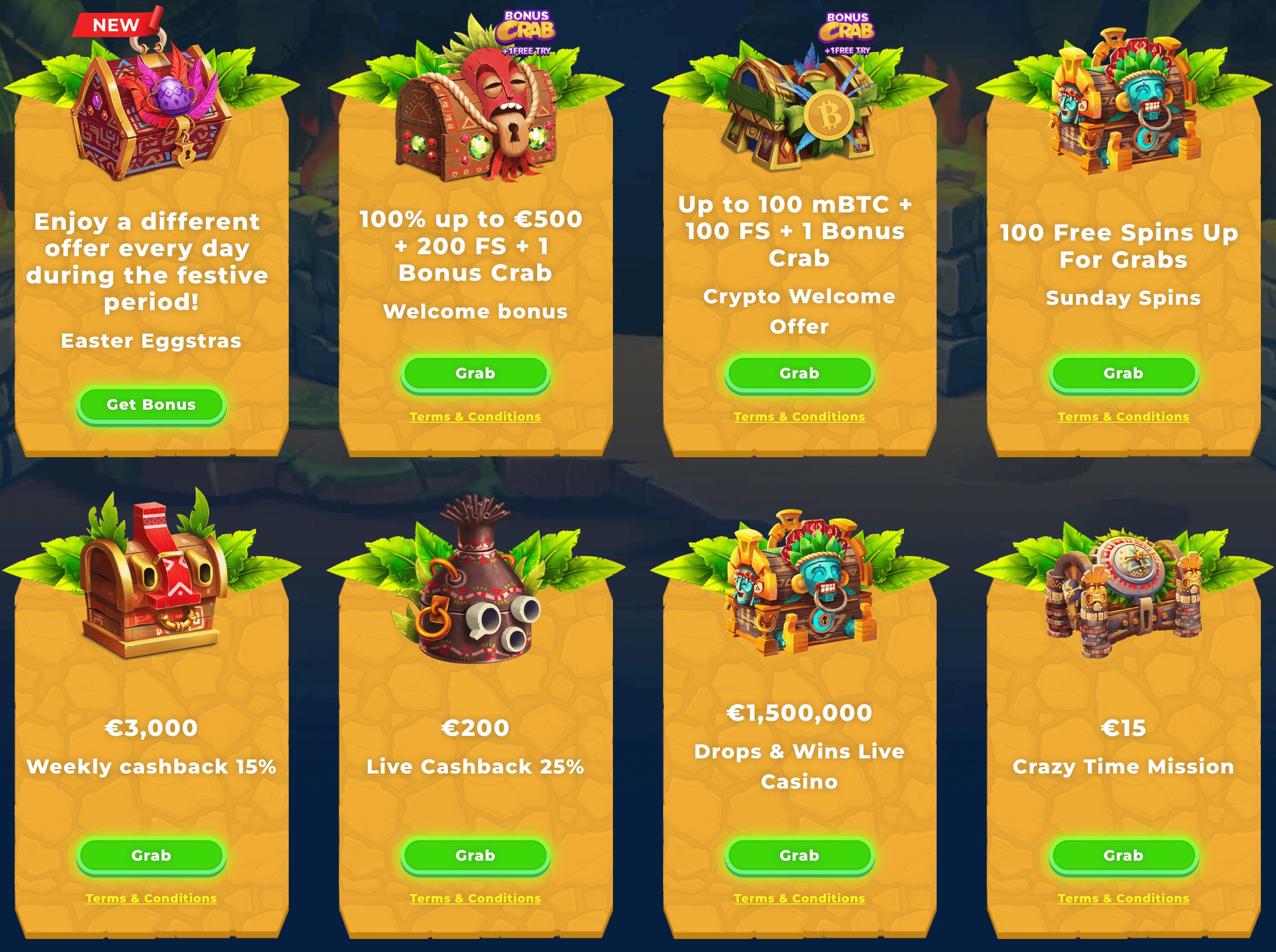 Wazamba Bonuses